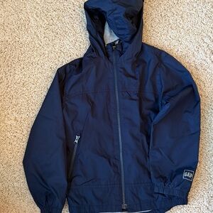 GAP kids Dark Blue Hooded Windbreaker